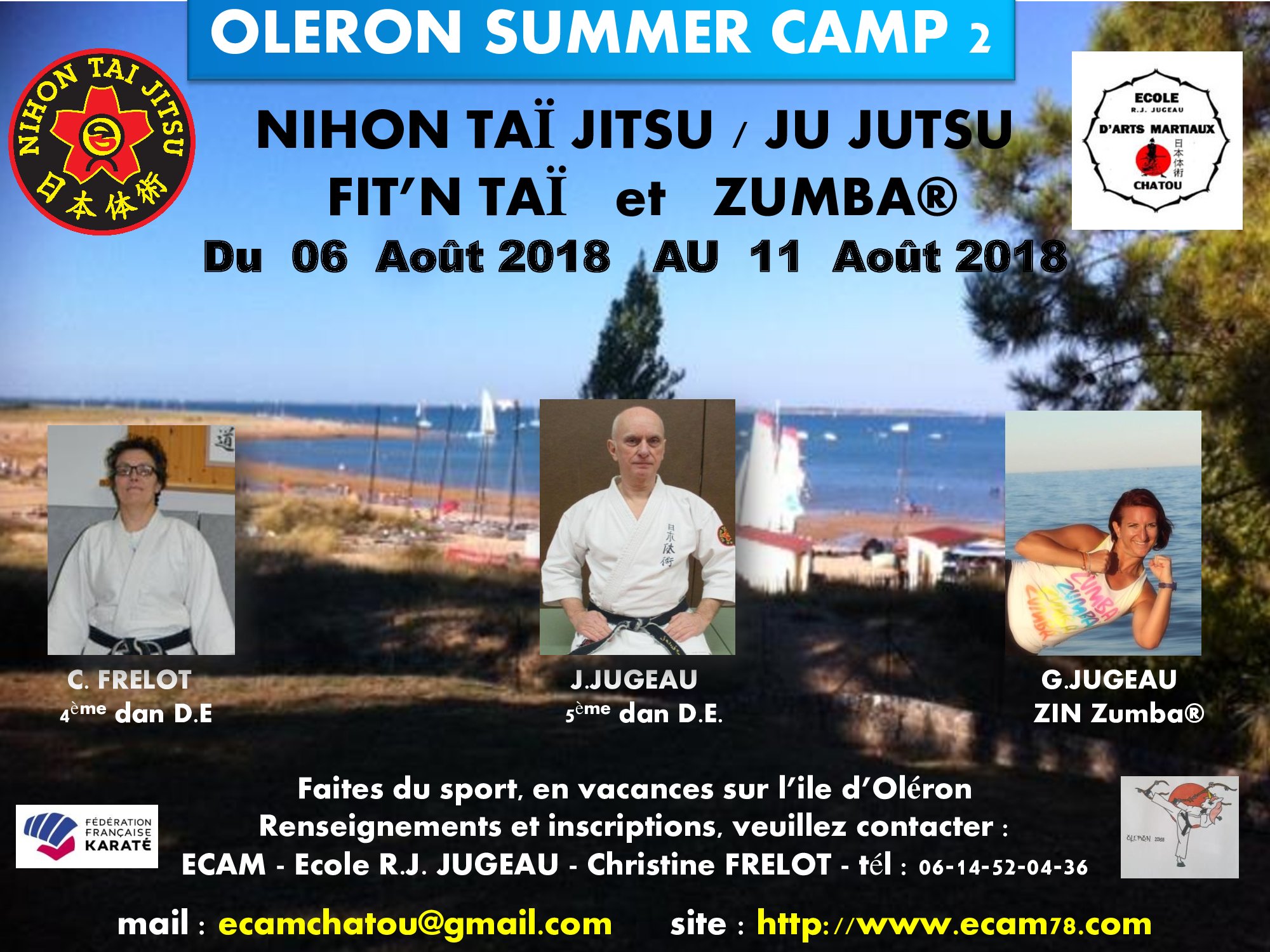 2018-08-06 -FFK- AFFICHE OLERON 2018